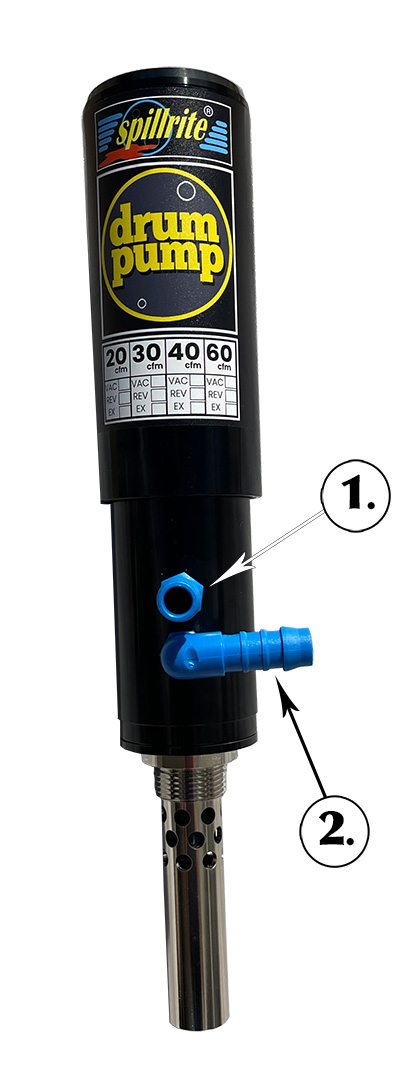 Air operated Drum Pump reversible